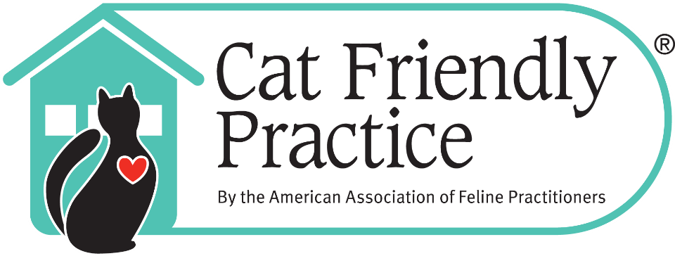 Cat friendly practice logo.